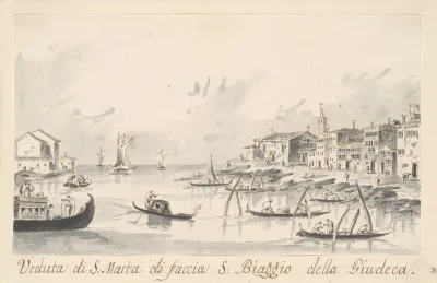 The Punta Di Santa Marta Opposite The Giudecca