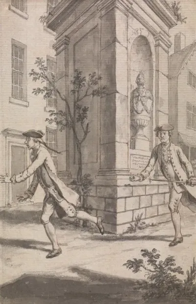 The Pursuit Probably A Design For The Tyburn Chronicle