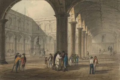 The Quadrangle Of The Royal Exchange