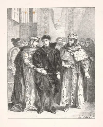 The Queen Attempts To Console Hamlet Act I Scene Ii