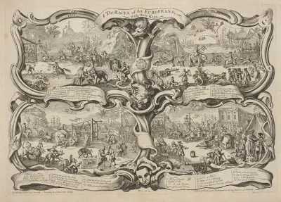The Races Of The Europeans With Their Keys