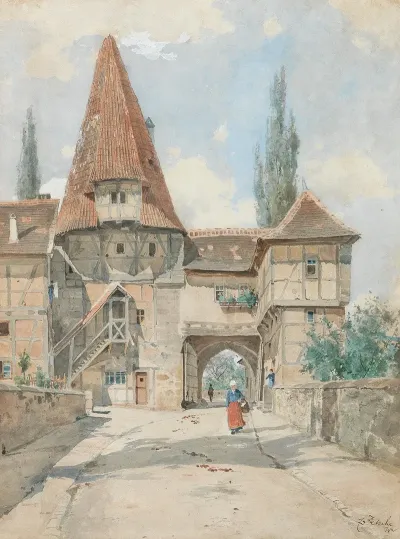 The Radelseer Gate In Iphoven