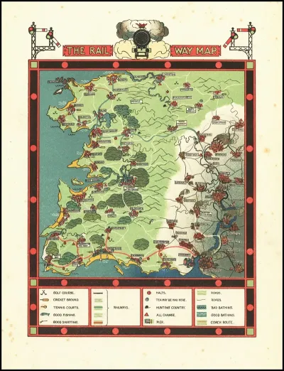 The Rail Way Map