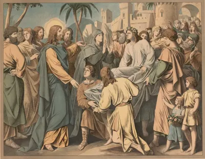 The Raising Of The Widows Son In Nain