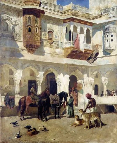 The Rajah Starting On A Hunt