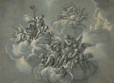 The Rapture Of Mary Magdelene Christ And God The Father