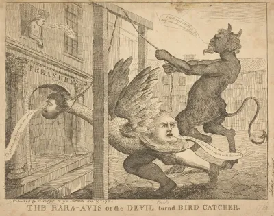 The Rara Avis Or The Devil Turnd Bird Catcher