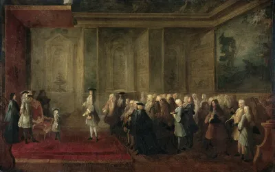 The Reception Of Cornelis Hop 1685 1762 As Legate Of The States General At The Court Of Louis Xv 24 July 1719