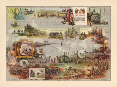 The Red Badge Of Courage From A Story Of The War Between The States