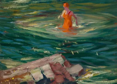 The Red Bathing Suit