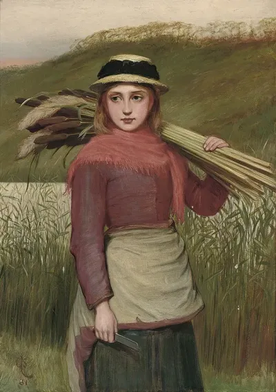 The Reed Cutter 1881