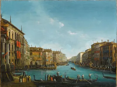 The Regatta On Grand Canal Venice