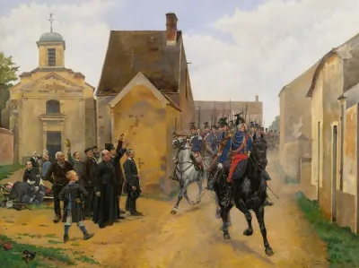 The Regiments Triumphal Return