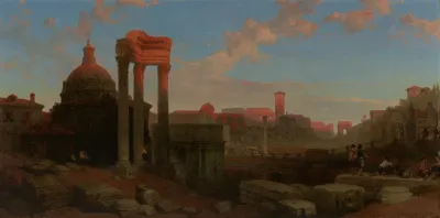 The Remains Of The Roman Forum