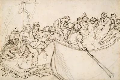 The Rescue Of The Survivors Of The Raft Of The Medusa