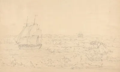 The Resolution Beating Through The Ice With The Discovery In The Most Eminent Danger In The Distance 2