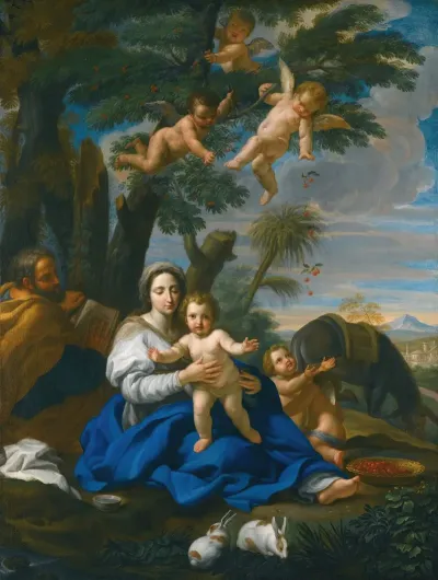 The Rest On The Flight Into Egypt 20