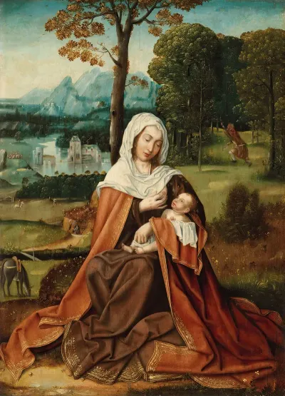 The Rest On The Flight Into Egypt 21