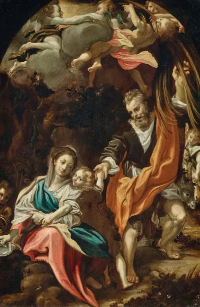 The Rest On The Flight Into Egypt 25