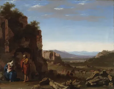 The Rest On The Flight Into Egypt 30