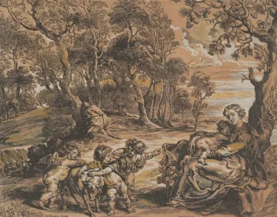 The Rest On The Flight Into Egypt 36