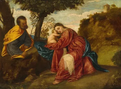 The Rest On The Flight Into Egypt 39