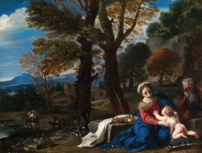 The Rest On The Flight Into Egypt 6