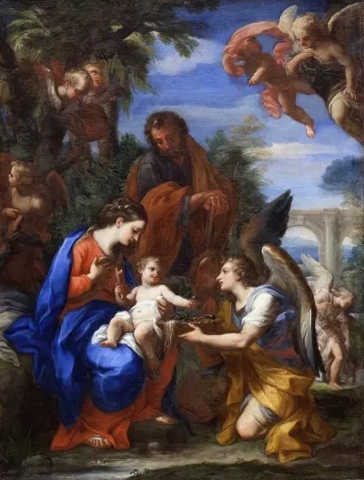 The Rest On The Flight Into Egypt 7