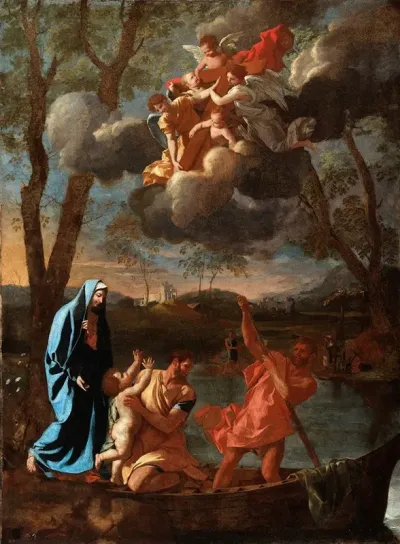 The Return Of The Holy Family To Nazareth