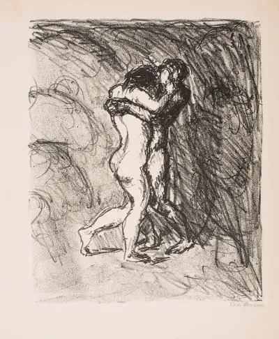 The Reunion Plate 6 From The Series The Return Of Eurydice Three Cantos