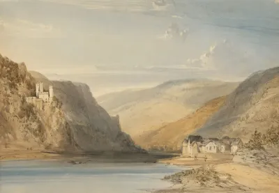 The Rhine At Assmannshausen