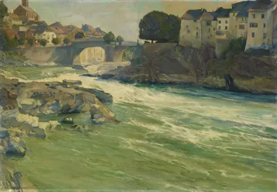 The Rhine At Laufenburg 2