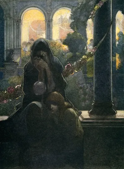 The Rich Making Merry In Their Beautiful Houses While The Beggars Were Sitting At The Gates