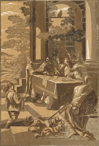 The Rich Man And Lazarus After Jacopo Bassano 3