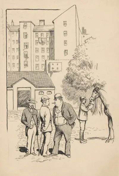 The Riding Horse That Did Not Pull The Carriage