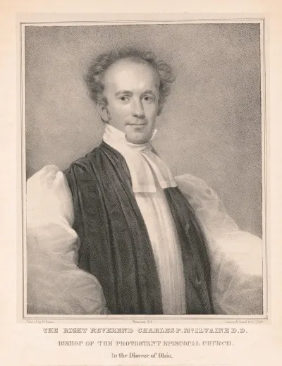 The Right Reverend Charles P Mcilvaine D D Bishop Of The Protestant Episcopal Church In The Diocese Of Ohio