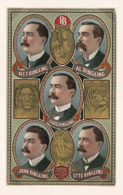 The Ringling Brothers Builders Proprietors And Managers Of The Biggest Show In The World