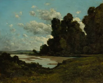 The River Loire At Nevers