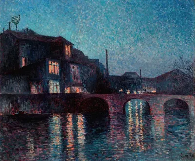 The River Sambre In Charleroi