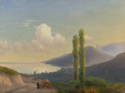 The Road To Gurzuf Crimea