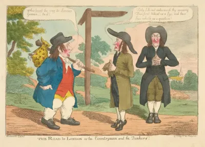The Road To London Or The Countryman And The Quakers