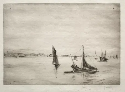 The Roadway Of La Rochelle