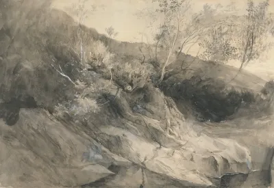 The Rocky Bank Of A River