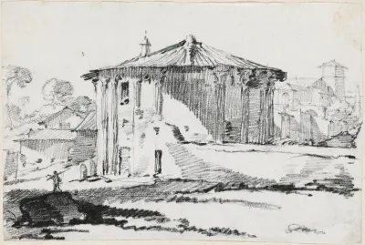 The Round Temple On The Piazza Bocca Della Veritarome