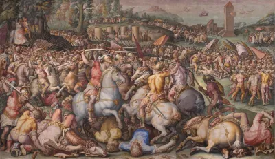 The Rout Of The Pisans At Torre San Vincenzo