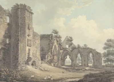 The Ruins Of The College Of Lincluden Near Dumfries 2