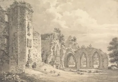 The Ruins Of The College Of Lincluden Near Dumfries