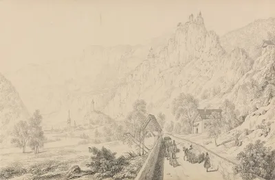The Ruins Of The Nunnery Of Seben Near Klausen