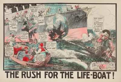 The Rush For The Life Boat