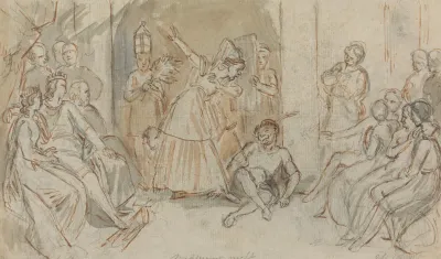 The Rustics Perform From A Midsummer Nights Dream